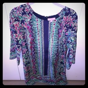 Lilly Pulitzer silk spring dress